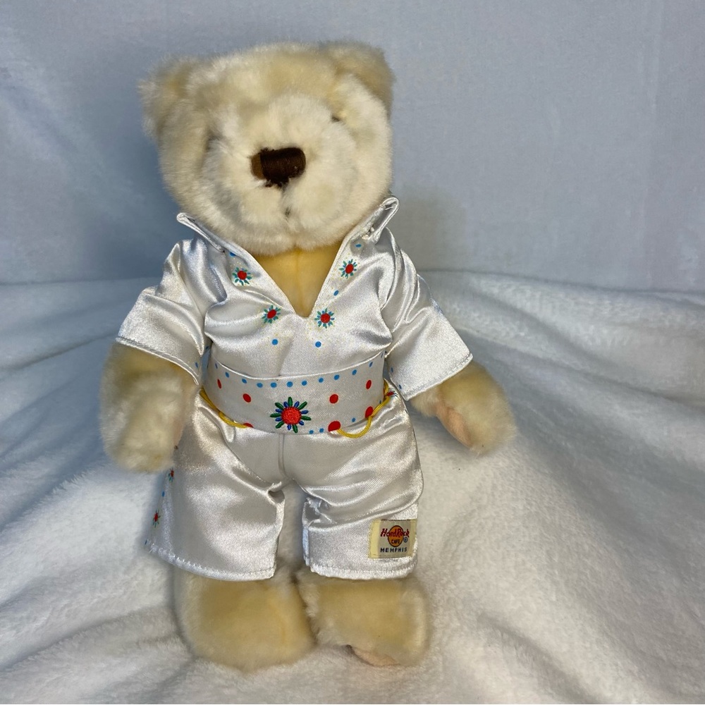 Vintage 2003 Elvis Presley Herrington Teddy Bear Memphis Hard Rock Cafe